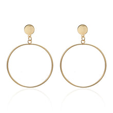 Load image into Gallery viewer, Fashion Statement Earrings 2020 Big Geometric Round Earrings For Women Hanging Dangle Earrings Drop Earing Modern Female Jewelry

