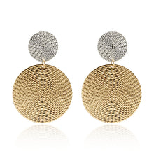 Load image into Gallery viewer, Fashion Statement Earrings 2020 Big Geometric Round Earrings For Women Hanging Dangle Earrings Drop Earing Modern Female Jewelry
