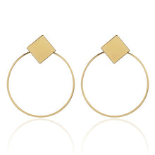 Load image into Gallery viewer, Fashion Statement Earrings 2020 Big Geometric Round Earrings For Women Hanging Dangle Earrings Drop Earing Modern Female Jewelry
