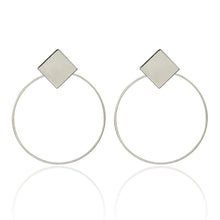 Load image into Gallery viewer, Fashion Statement Earrings 2020 Big Geometric Round Earrings For Women Hanging Dangle Earrings Drop Earing Modern Female Jewelry
