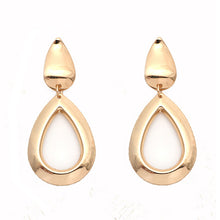 Load image into Gallery viewer, Fashion Statement Earrings Metal Round Geometric Earrings For Women Hanging Dangle Earrings Drop Earing Modern Jewelry Pun
